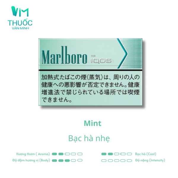 marlboro iqos mint bac ha nhe