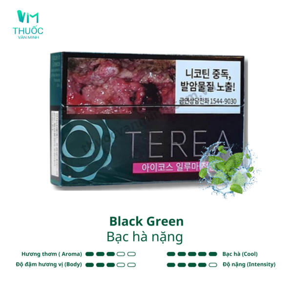 thuoc terea han black green bac ha nang