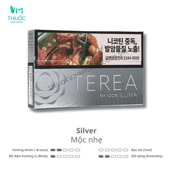 thuoc terea han silver moc nhe