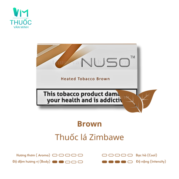 thuoc heets nuso brown thuoc la zimbawe